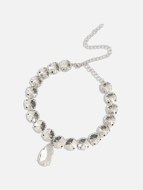 Silver-Plated Party Necklace