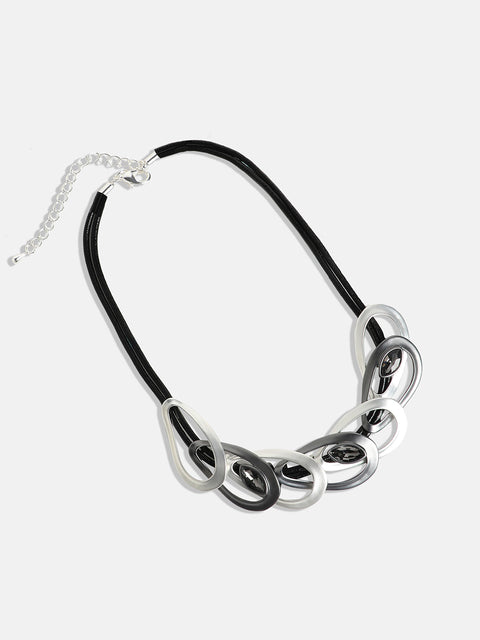 Stone-Studded Statement Necklace