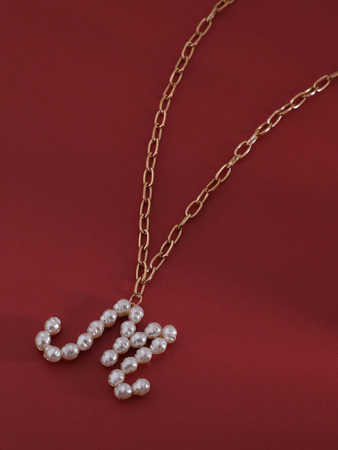 Gold-Plated Beaded Chain