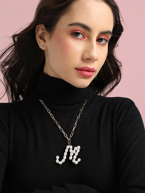 Gold-Plated Beaded Chain