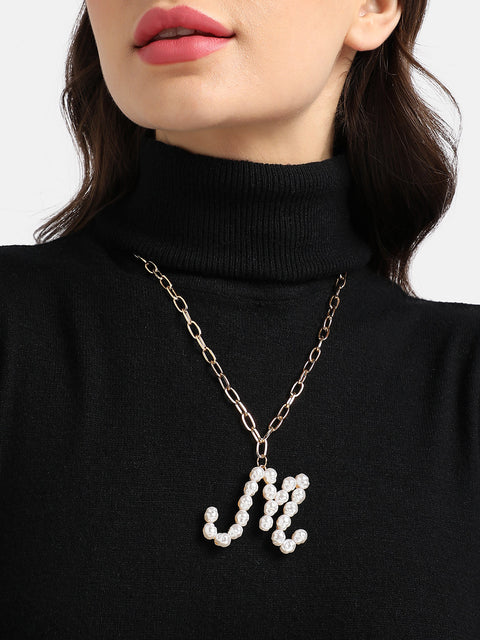 Gold-Plated Beaded Chain