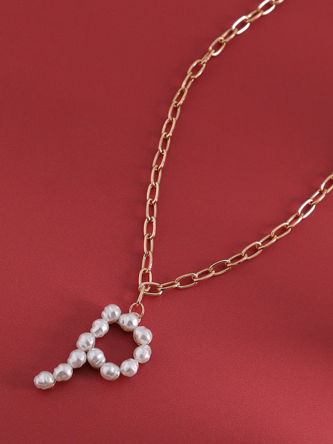 Gold-Plated Beaded Chain