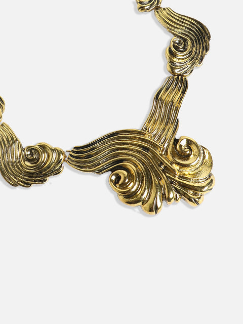 Gold Plated Choker Necklace