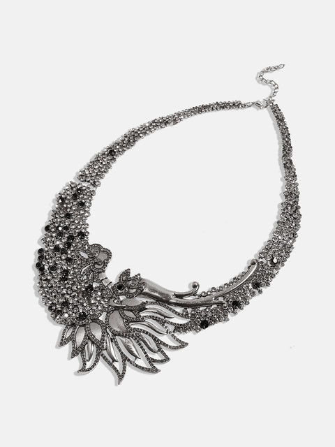 Crystal-Studded Necklace