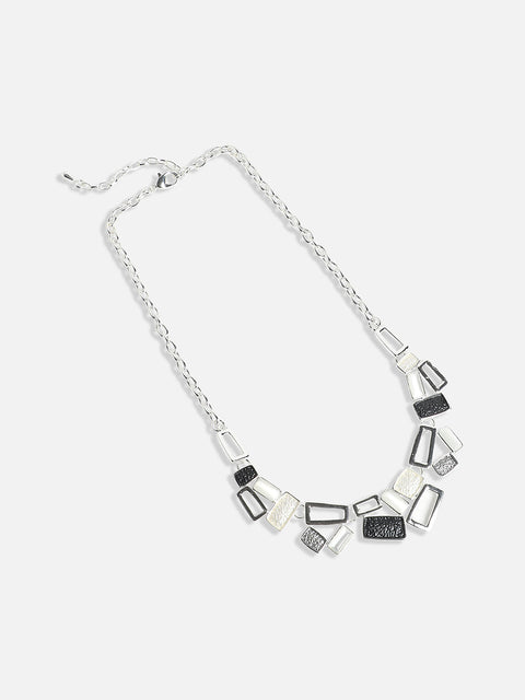 Silver Plated Choker Necklace