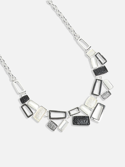 Silver Plated Choker Necklace