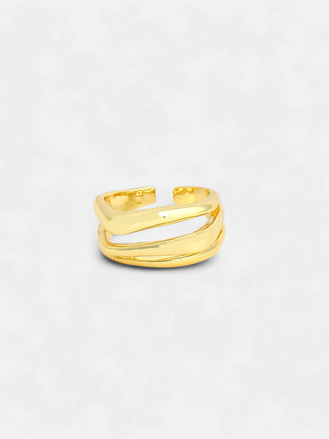 The Baroque Statement Ring - California Gold-SOHIRG6098