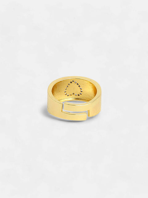 The Evil Heart Finger Ring - Daisy White-SOHIRG6099