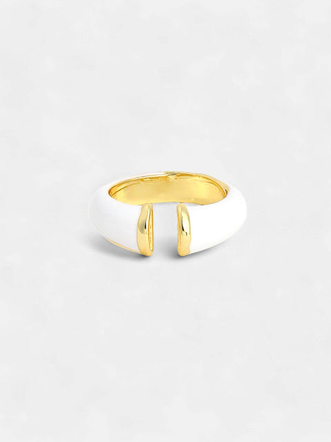 The Candy Finger Ring - Chalk White-SOHIRG6119