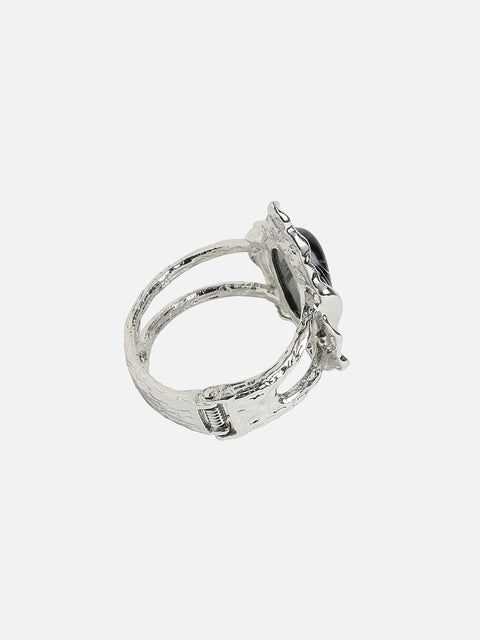 Silver-Plated Kada Bracelet