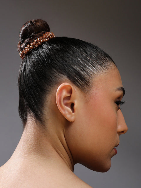 Embellished Beaded Ponytail Holder