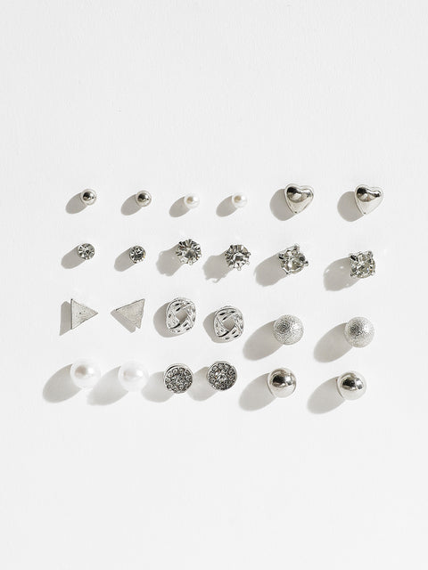 Pack of 12 Silver Shimmers