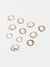 Pack of 12 Luxe Rings