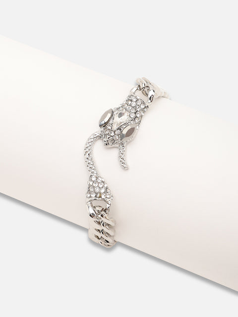 Silver Snake Bracelet