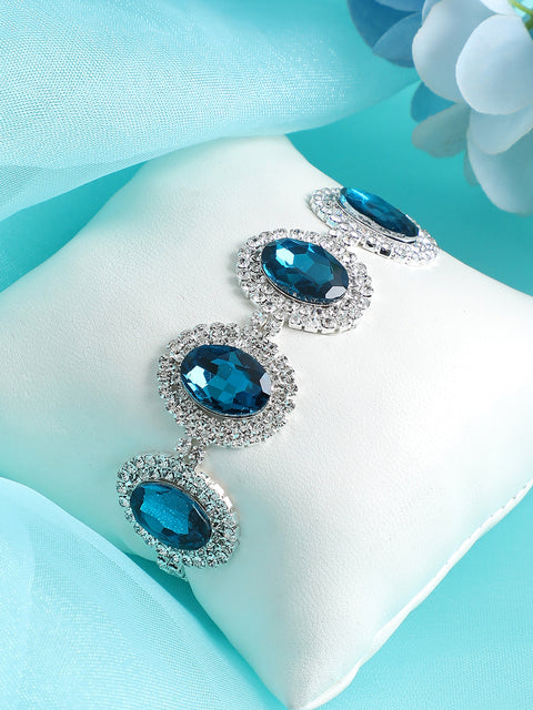 Oceanic Rhinestone Bracelet