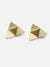 SOHI GOLD PLATED CONTEMPORARY EARRINGS