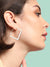 Gold Plated Party Designer Hoop Earring