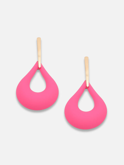 GOLD PLATED CASUAL DESIGNER DROP EARRING FOR WOMEN