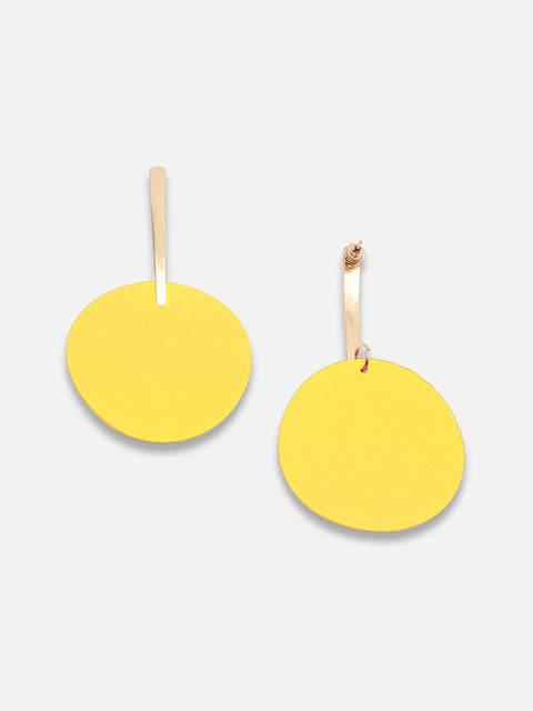GOLD PLATED CASUAL DESIGNER DROP EARRING FOR WOMEN