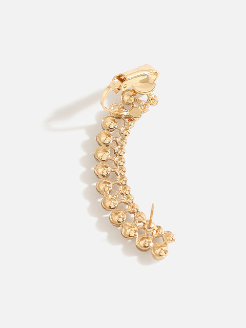 Minimal Gold Plated Ear Cuff