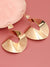 SOHI GOLD PLATED CONTEMPORARY EARRINGS