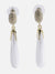 GOLD PLATED PEARLS DROP EARRING WOMEN AND GIRLS