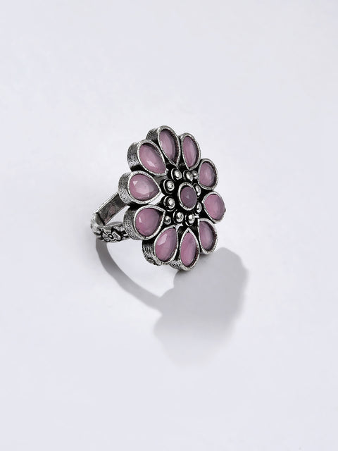 LILAC FLOWER PENDANT SET