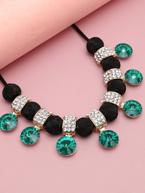 Green Emerald Necklace