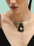 Gold Plated Party Designer Stone Necklace
