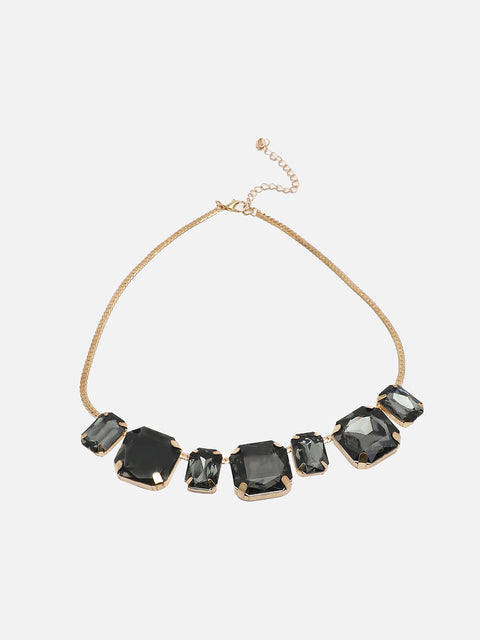 Shadow Gemstone Necklace