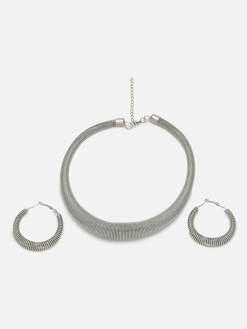 GOLD PLATED CHOKER NECKLACE FOR WOMEN AND GIRLS
