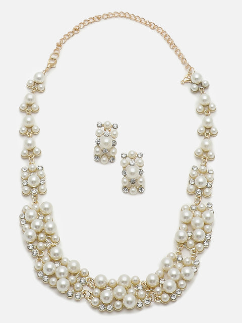 GOLD PLATED CHOKER NECKLACE FOR WOMEN AND GIRLS