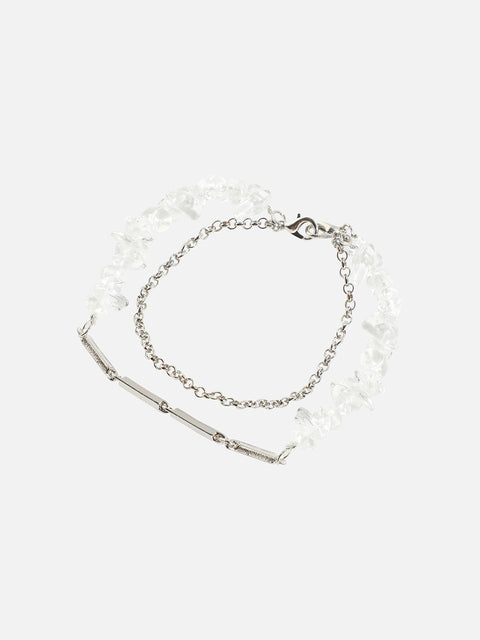 Metallic Magic: Enhancing Style with a Bodychain and Mini Purse