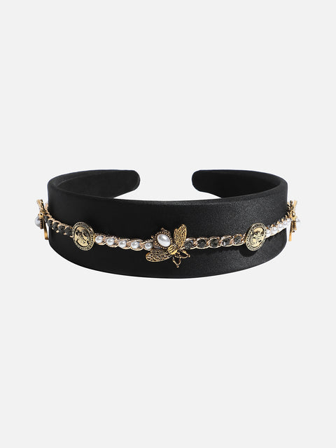 Fashionably Adorned: The Embellished Hairband Statement