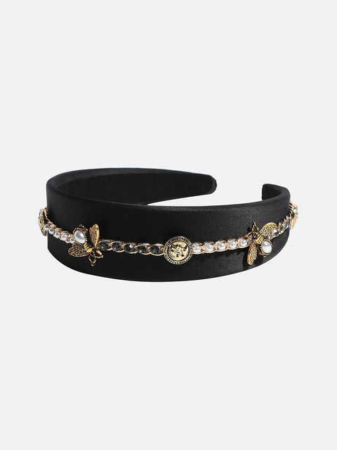 Fashionably Adorned: The Embellished Hairband Statement