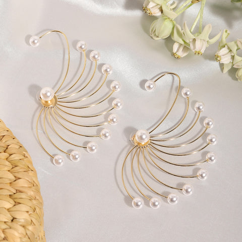 Gold-Plated Studs Earrings