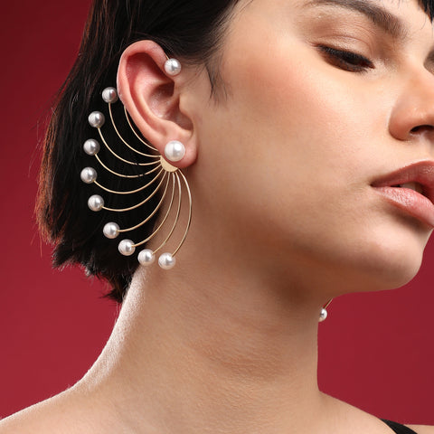 Gold-Plated Studs Earrings