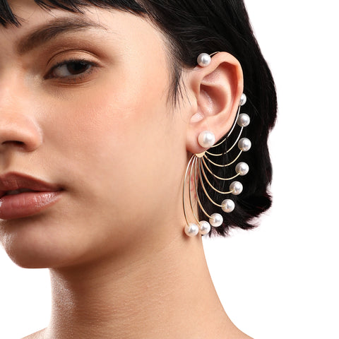 Gold-Plated Studs Earrings