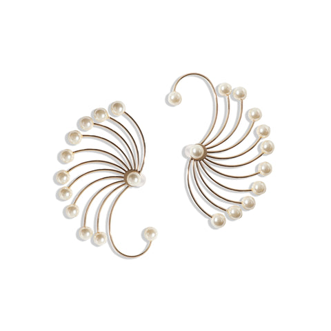 Gold-Plated Studs Earrings