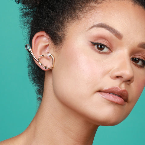 Gold-Plated Studs Earrings