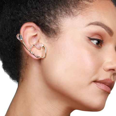 Gold-Plated Studs Earrings