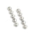 Silver-Plated Drop Earrings Earrings