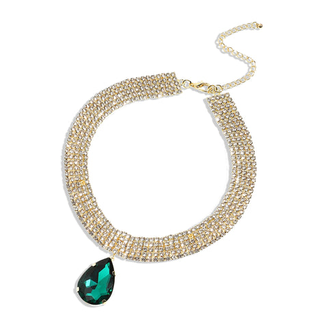 Gold-Plated Choker Necklace