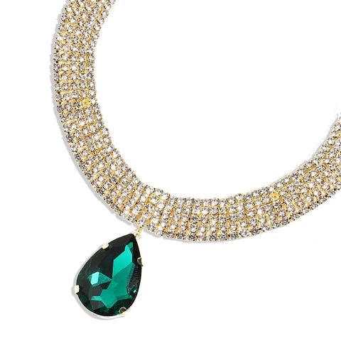 Gold-Plated Choker Necklace