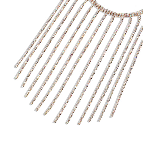 Gold-Plated Long Necklace Necklace