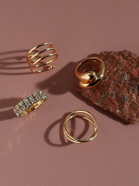 Gold-Plated Finger Ring