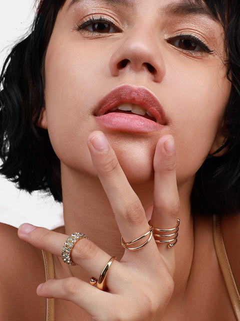 Gold-Plated Finger Ring