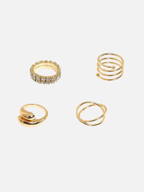 Gold-Plated Finger Ring