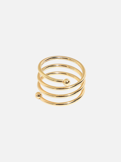 Gold-Plated Finger Ring