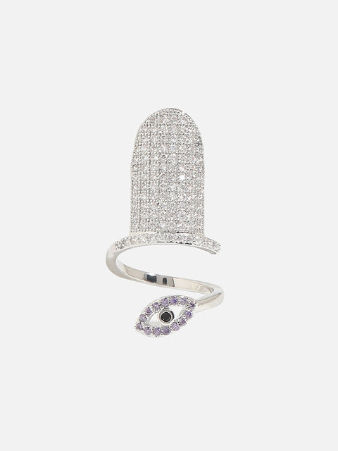 Rhinestone Glam Rings